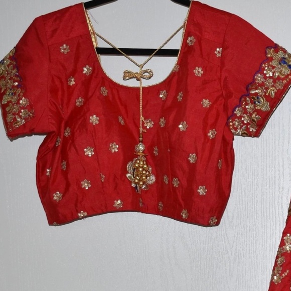 Gorgeous Red Lehenga Set! - Picture 4 of 4